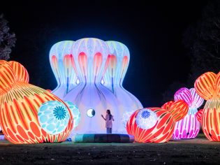 Cupid's Koi Garden at the Sydney Festival in NSW