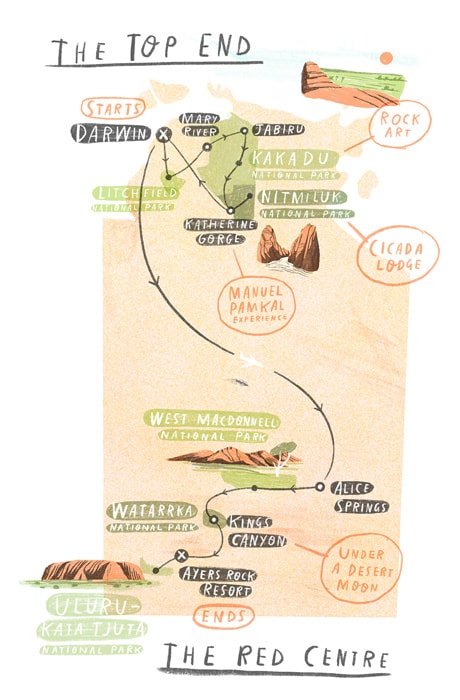 Northern Territory Dreaming itinerary