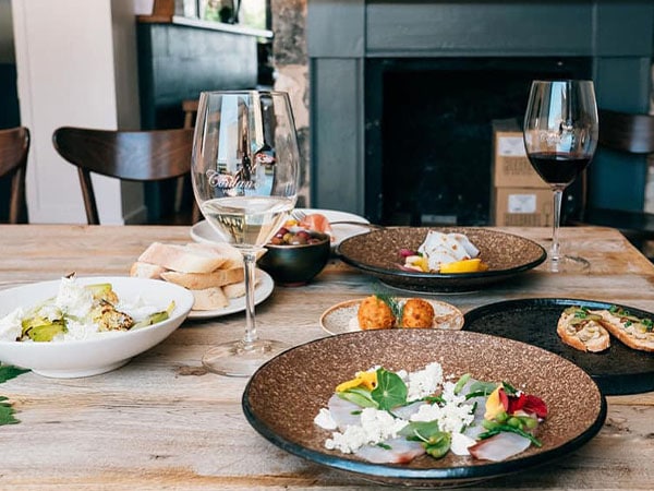 Conlan's Wine Store, Lunch Menu with wine pairings