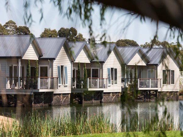 lakeside villas at Crittenden Estate, Mornington Peninsula