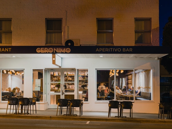 Exterior of Geronimo Aperitivo Bar & Restaurant