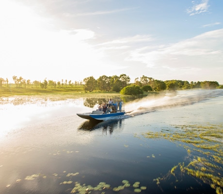 Mary River wetlands airboat tour