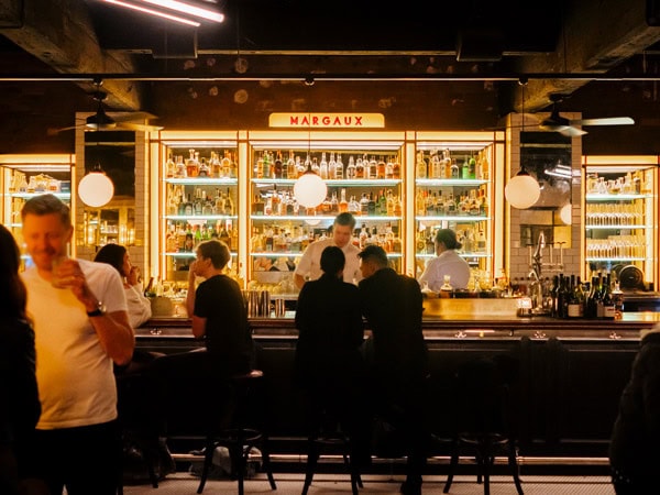 a look inside the Bar Margaux, Melbourne, CBD