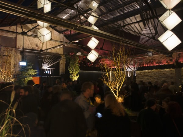 the bar interior of Howler Brunswick with a dark moody lighting