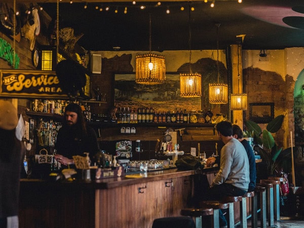 people sitting at the bar counter of Leonard’s House of Love, South Yarra