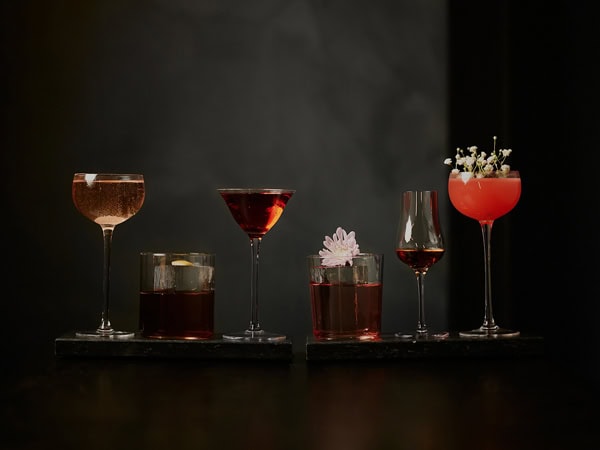 an array of drinks at One or Two, Melbourne