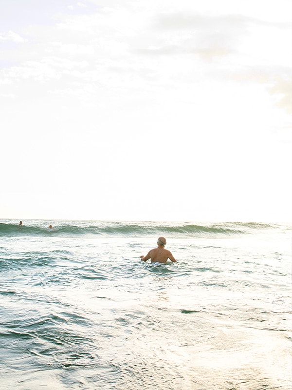 Morning swim