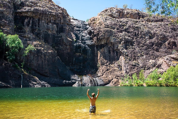 Gunlom Falls base waterhole