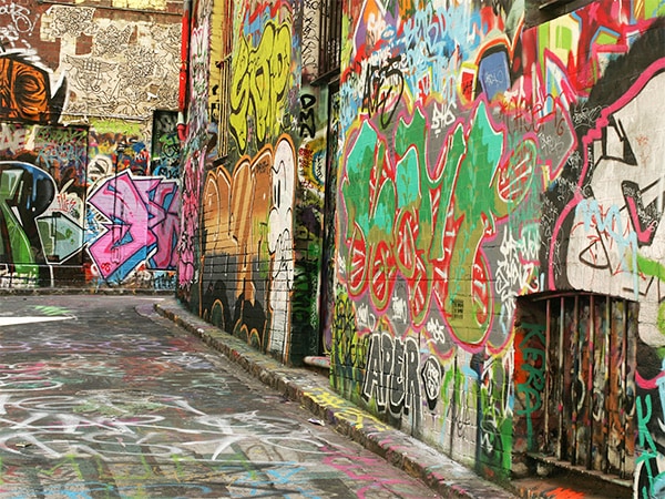 Melbourne iconic laneway