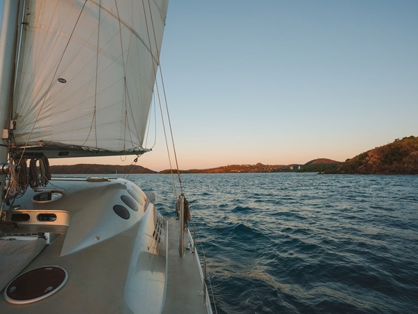 Sailing the Whitsundays