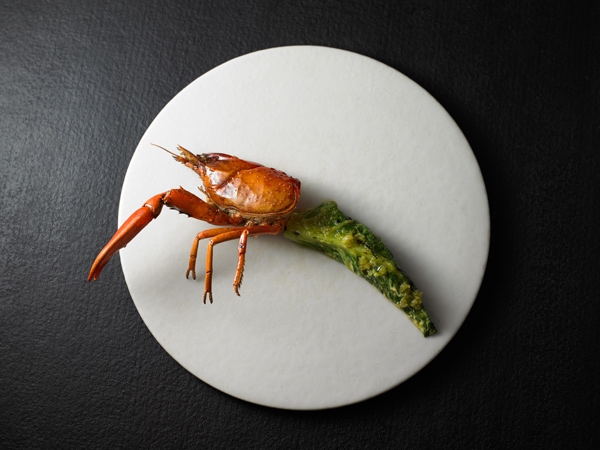 a seafood fine dining dish at Attica, Melbourne