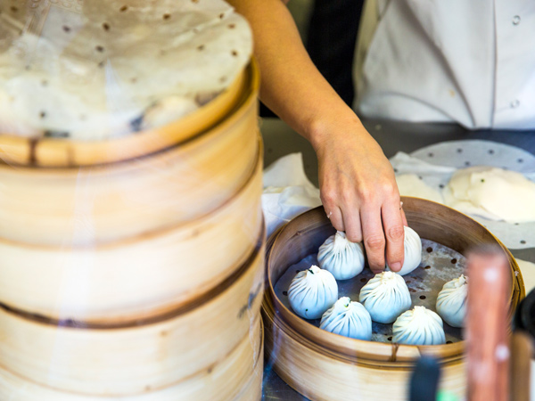 dumplings in Melbourne Chinatown