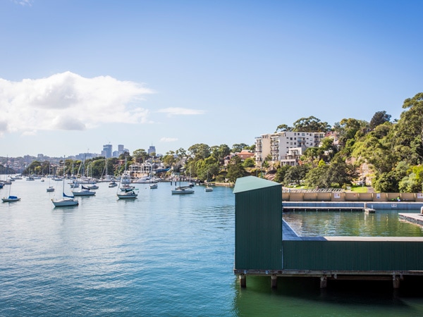 the historic Dawn Fraser Baths in Elkington Park, Balmain