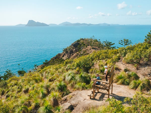 Chair at South East Head Trail Hamilton Island