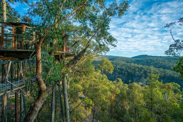 Treehouse is an adults-only escape in the Blue Mountains.