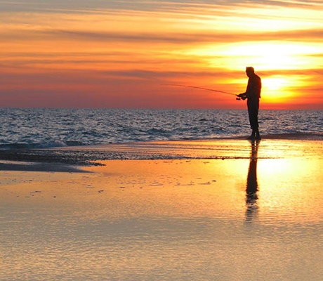 Sunset fishing NT