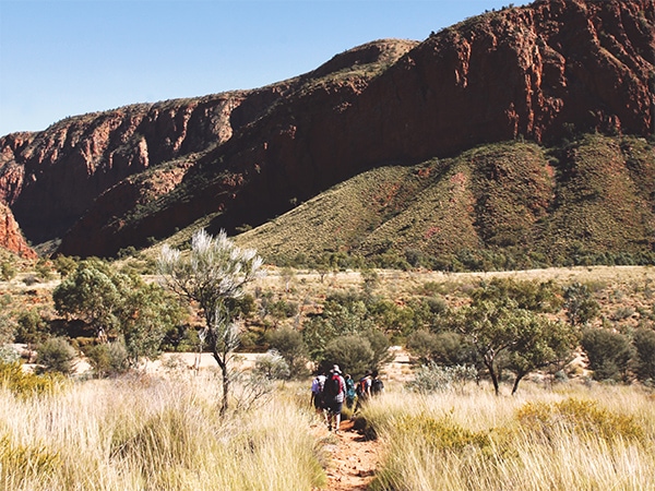 Set out on a multi-day outback hike