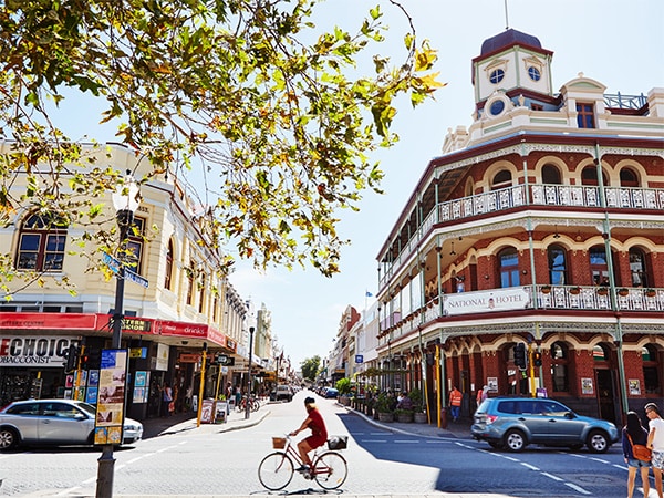 The first-class appeals of five second cities (Credit Tourism Western Australia)