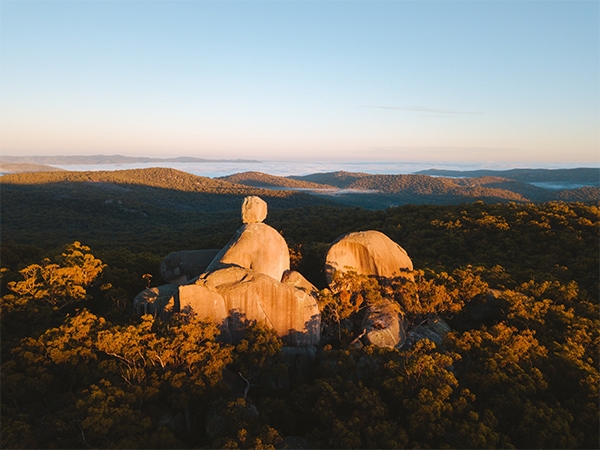 Rock on in the Granite Belt (Credit Tourism and Events Queensland)