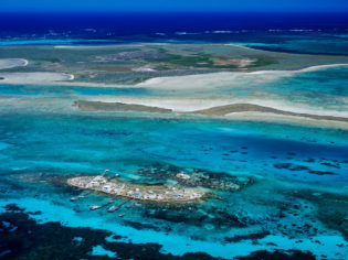 abrolhos islands coastline