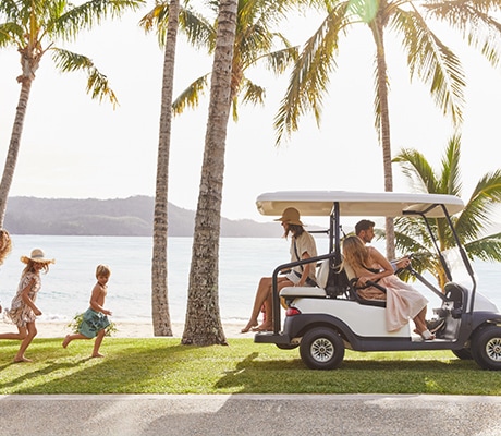 Hamilton Island buggy
