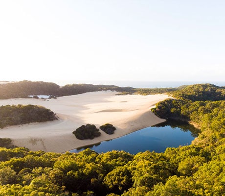 lake wabby fraser island qld