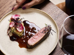 a close-up shot of a dish at Babae restaurant in Ballarat