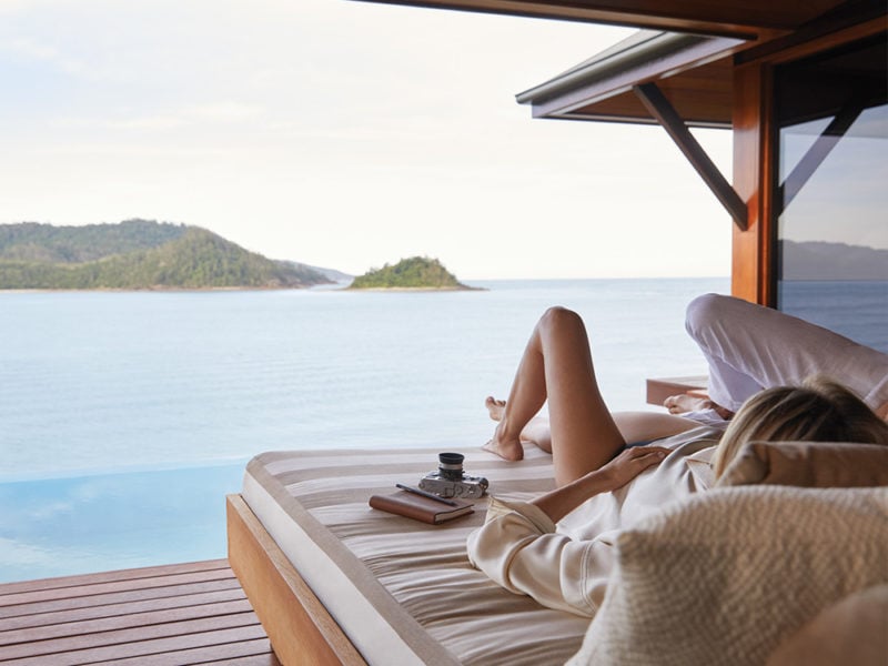 day bead, windward pavilion, qualia, Hamilton Island