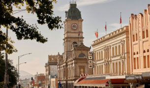 heritage buildings along Sturt, Ballarat