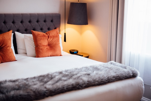 Inside the luxurious de Russie Boutique Hotel.