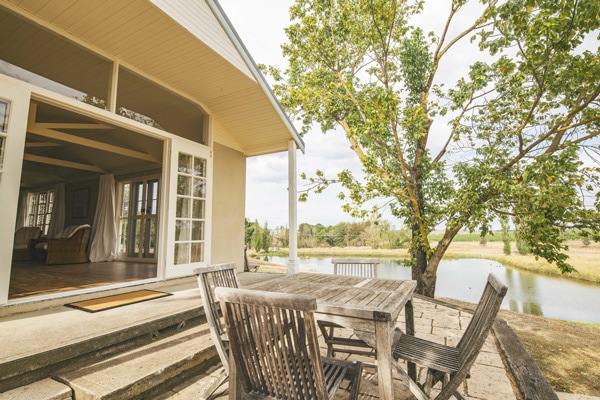 Mayfield Vineyard lake views