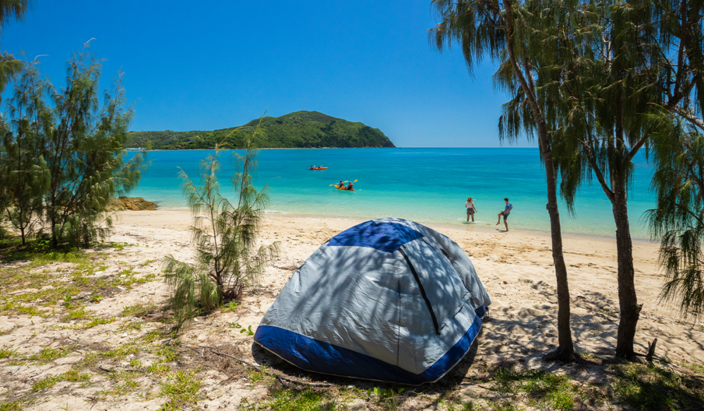 Whitsundays camping