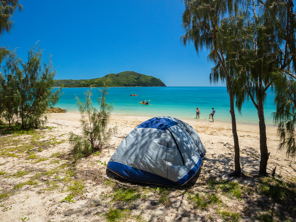 Whitsundays camping