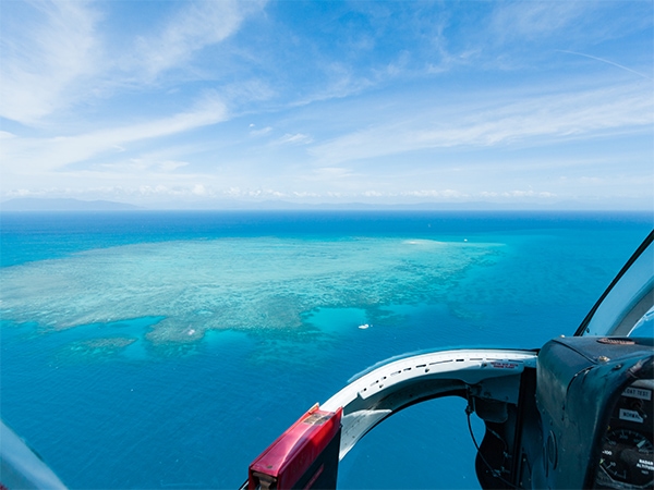 Reef by helicopter