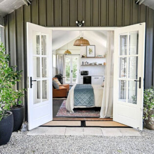 the entrance to the Little Black Cottage studio in Bowral