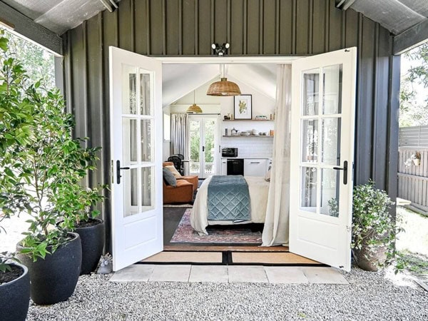 the entrance to the Little Black Cottage studio in Bowral