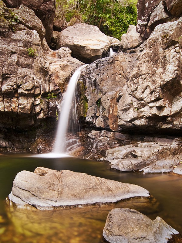 Waterfall on Little Crystal Creek.