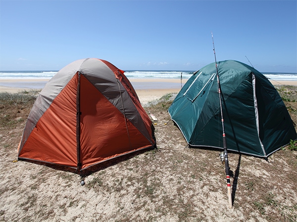 Fraser Island beach camping