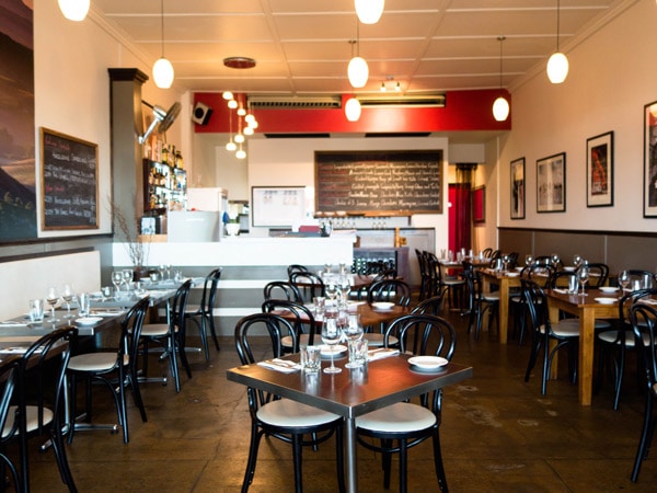 the dining interior of Bellocale Italian & Seafood Restaurant