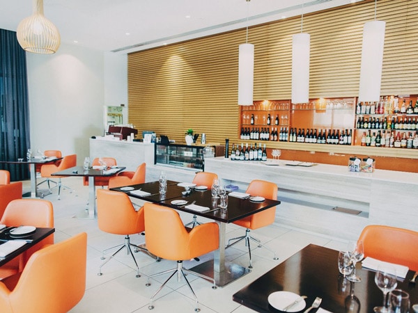 on-site restaurant, Bistro Dalby at Novotel Newcastle Beach