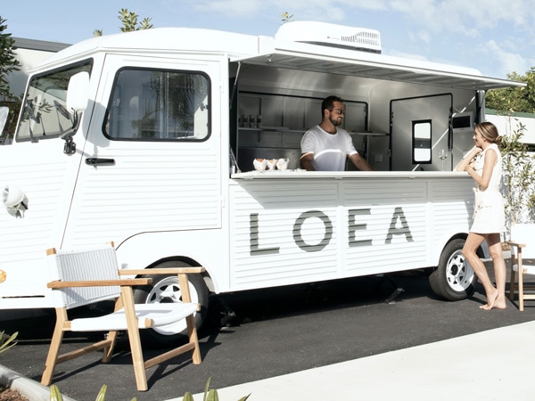 The Loea Hotel has its own vintage food truck on site