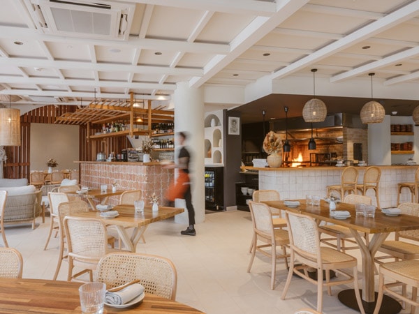 Osteria Il Coccia dining space