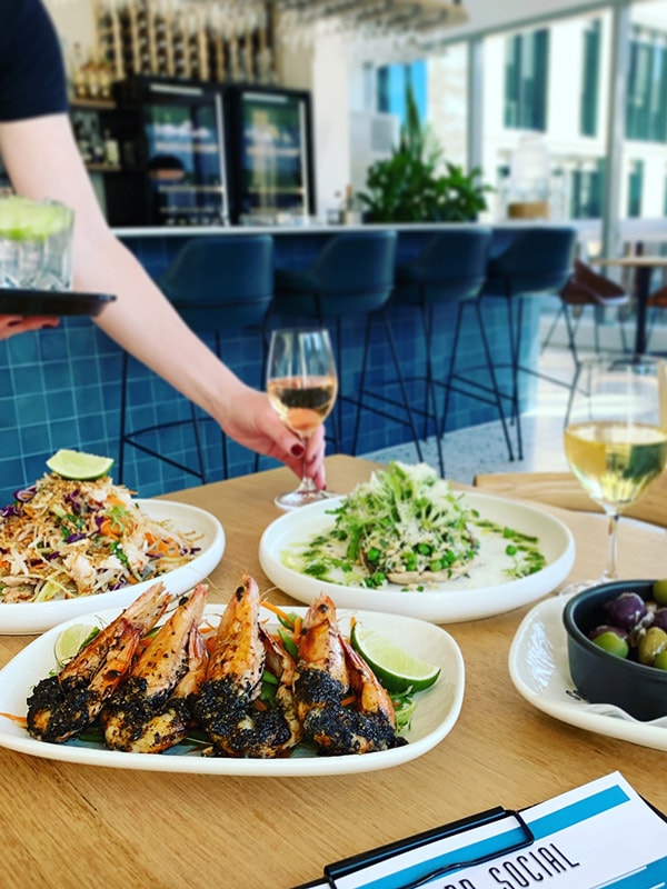 Food at South End Social