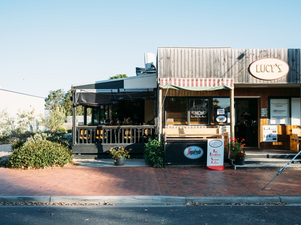 Find Lucy’s noodle house in the main street of Mallacoota