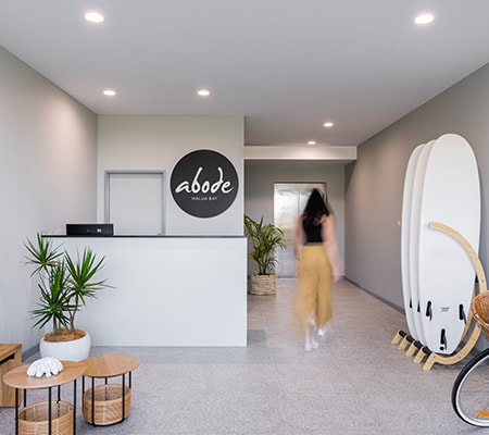 Malua Bay reception, Abode Hotels