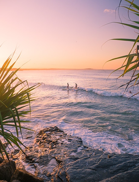 Noosa Beach Sunset