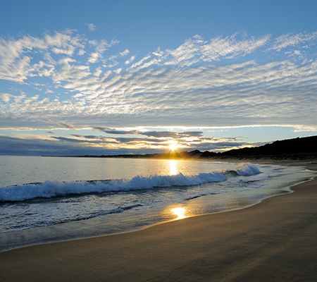 Sunset over Cape Conran, East Gippsland