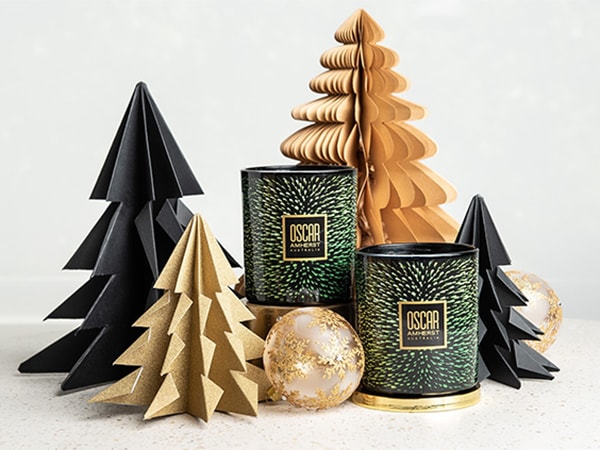 Oscar Amherst christmas candles