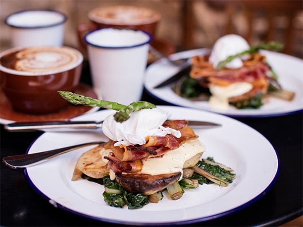 Alby & Esthers breakfast menu