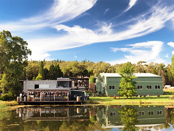 Pipeclay Pumphouse on the water for breakfast
